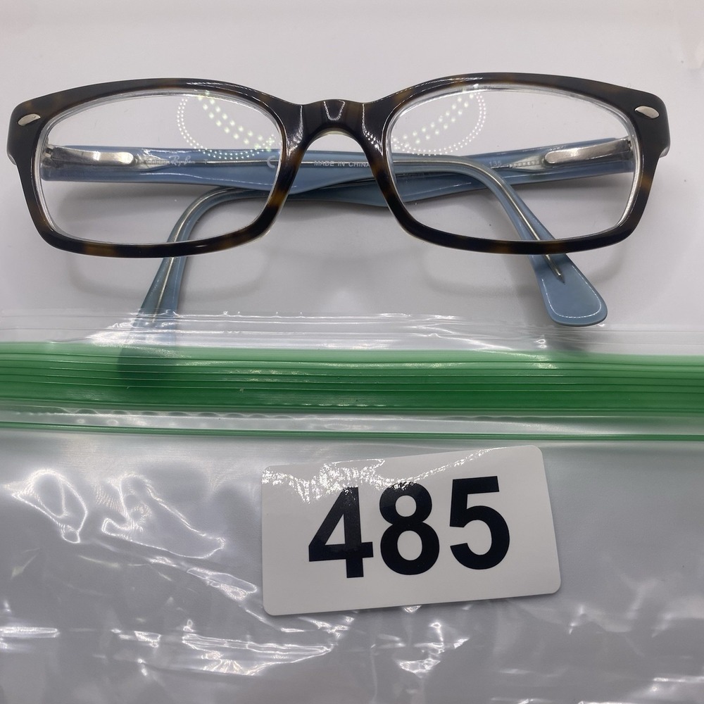 Ray-Ban Eyeglasses Women FRAMES ONLY RB 5150 50-19-135 Brown Tortoise Blue 485 - Picture 16 of 16